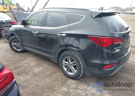 2017 Hyundai Santa Fe Sport 2.4L из США, поврежденный, VIN 5XYZU3LBXHG425838